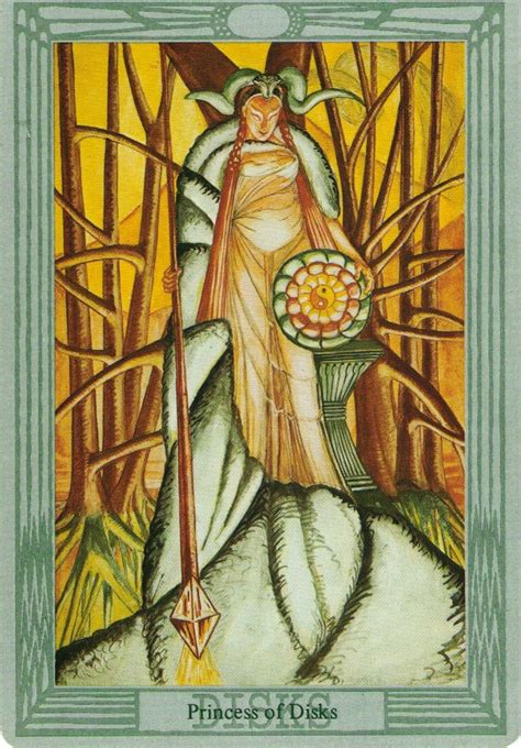 thoth tarot princess of disks|5 of Disks Thoth Tarot Card Meanings .